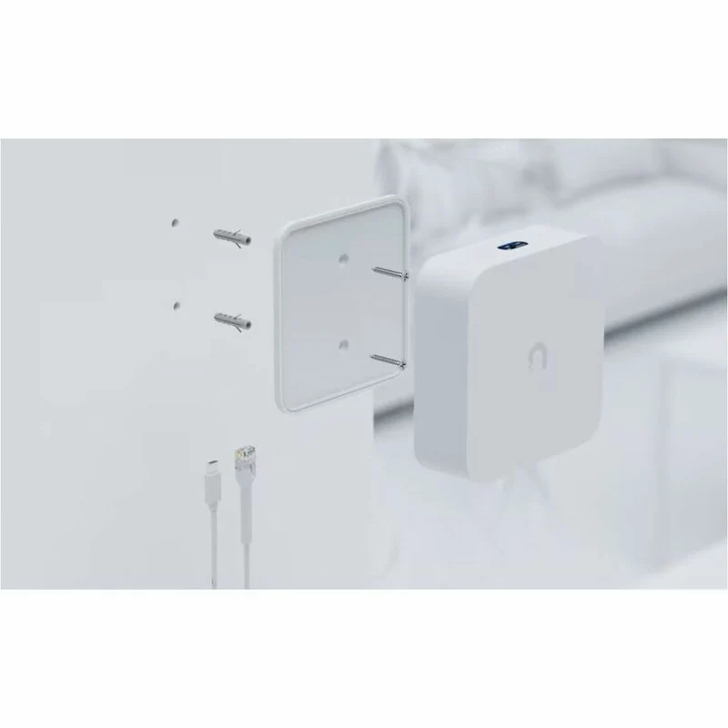 Support mural Ubiquiti pour routeur sans fil - Blanc UACC-FM 16 cm