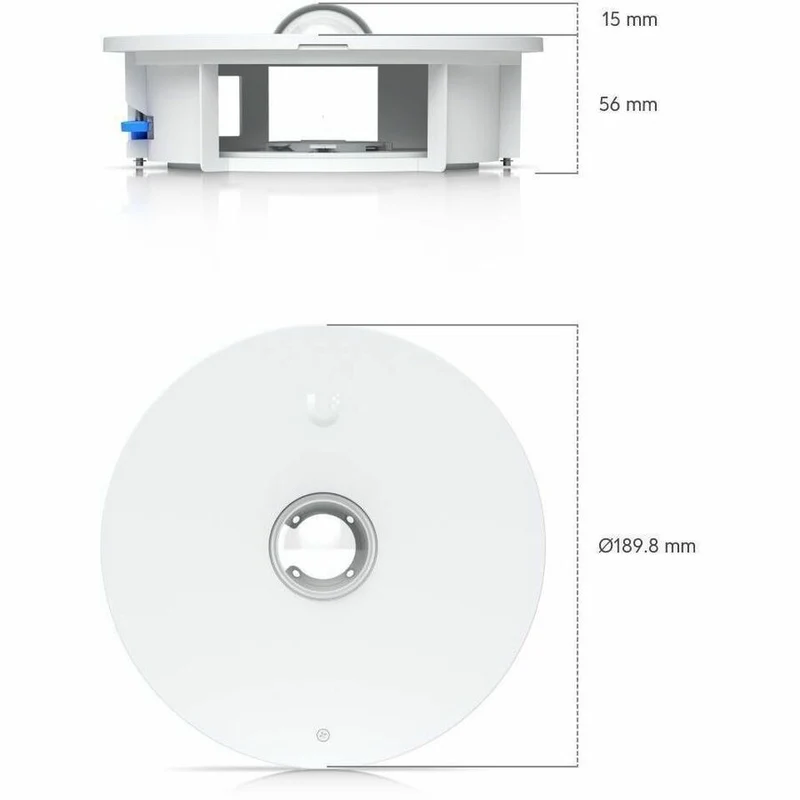 Support mural Ubiquiti pour caméra réseau - Blanc UACC-G6-Pro-360-FM-W