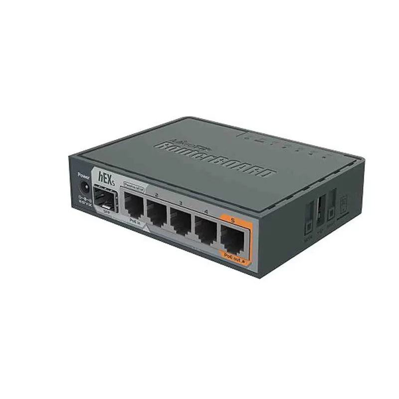 Routeur Mikrotik hEX S 5X à ports Ethernet Gigabit
