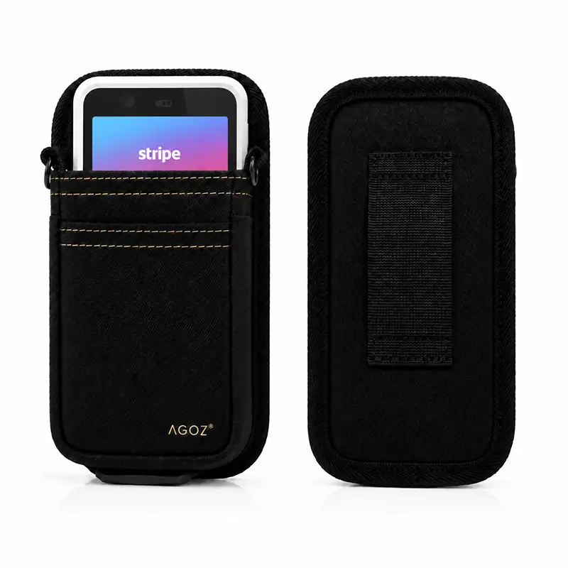Stripe Reader Crossbody Holster for Roaming Service Teams | Agoz