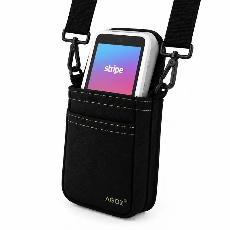Stripe Reader Crossbody Holster for Roaming Service Teams | Agoz