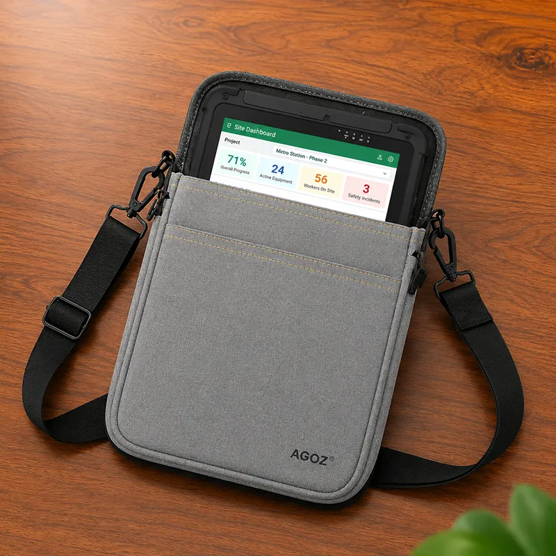 JLT Tablet Carrying Case with Shoulder Sling for Logistics & Field Teams | Agoz