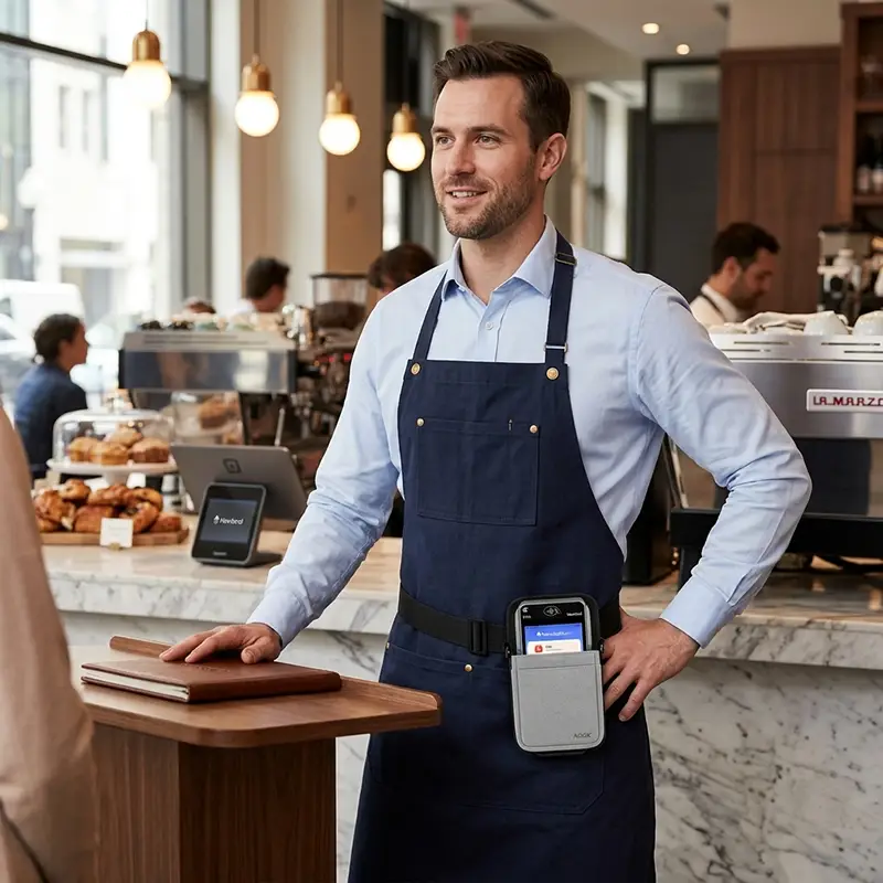Newland POS Terminal Waist Belt Holster for Mobile Checkout | Agoz