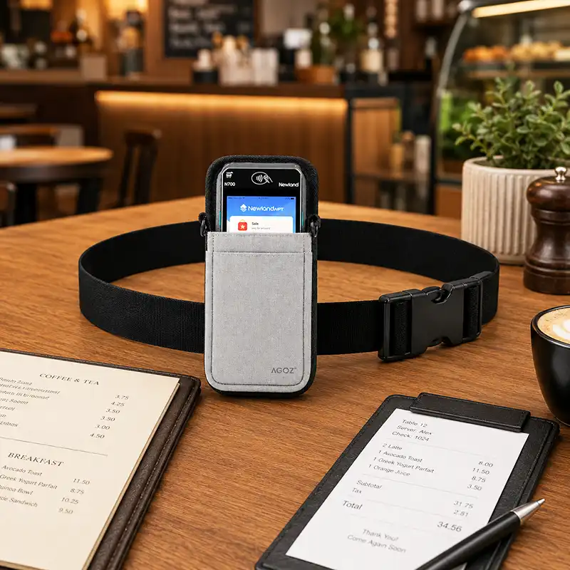 Newland POS Terminal Waist Belt Holster for Mobile Checkout | Agoz