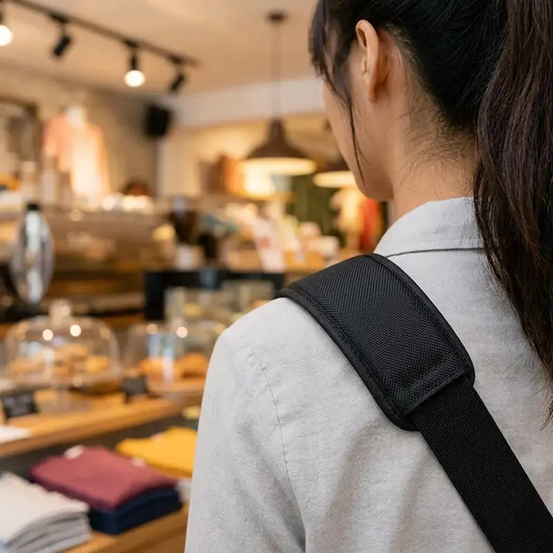 Newland POS Terminal Crossbody Sling Holster for Tableside Checkout | Agoz