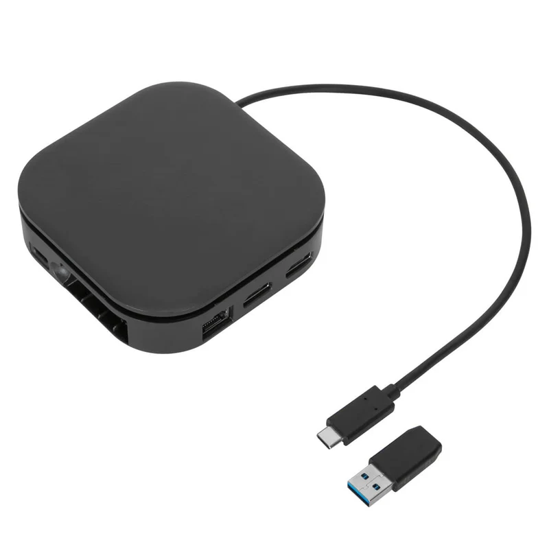 USB-C Universal Dual HD Docking Station with 80W PD Pass-Thru