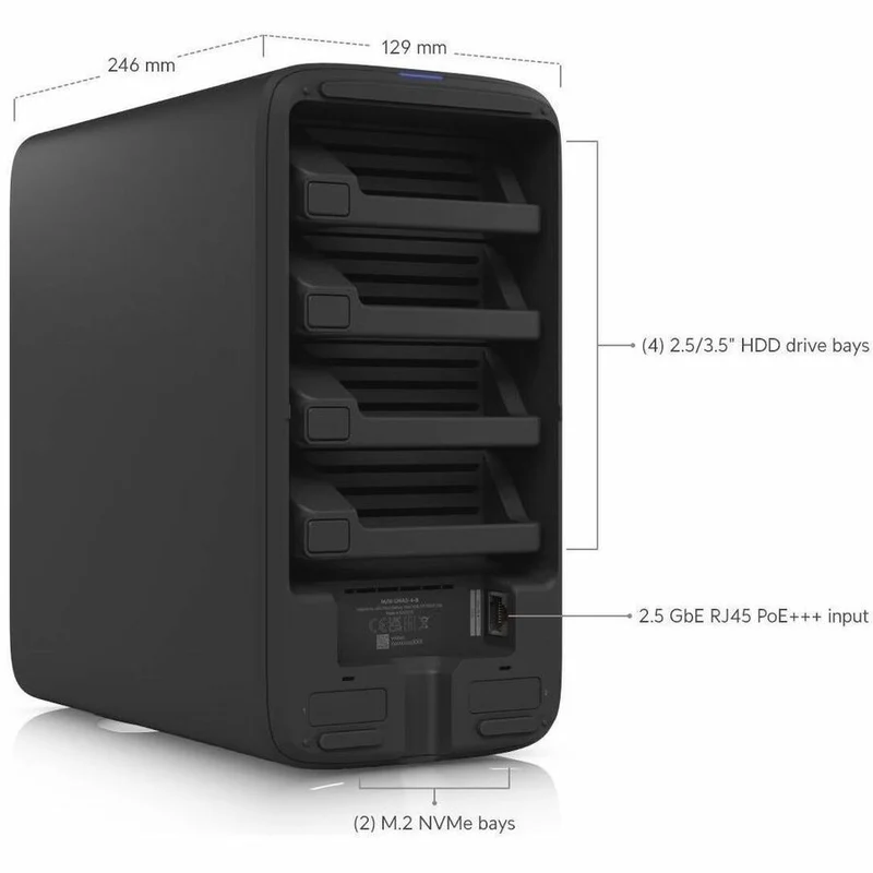 Système de stockage NAS Ubiquiti UNAS-4-B UNAS-4-B