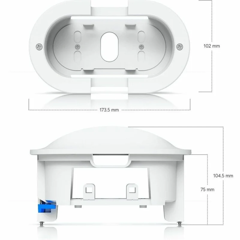 Support de caméra Ubiquiti pour caméra de sécurité - Blanc UACC-G6-180-FM-W