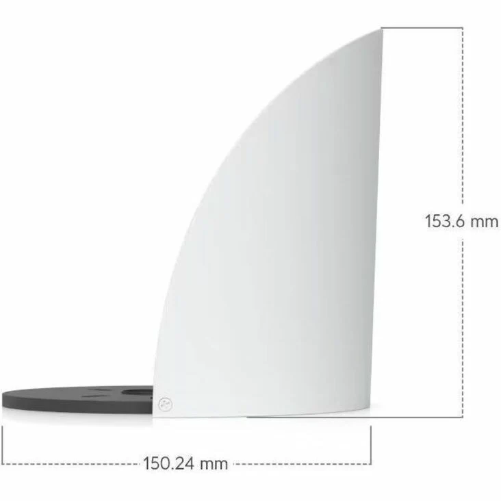 Protection contre les intempéries pour caméra dôme Ubiquiti G6 UACC-G6-Dome-WS-W