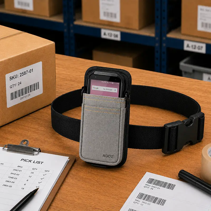 Point Mobile Waist Belt Case for Delivery and Inventory Workflows | Agoz