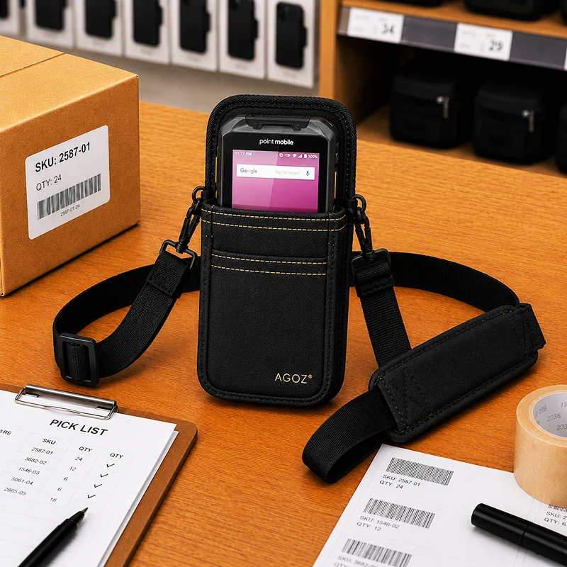 Point Mobile Crossbody Holster for Healthcare and Route Mobility | Agoz