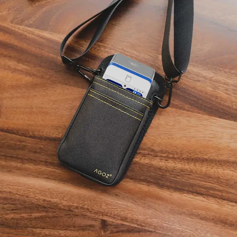 Heavy-Duty myPOS Mobile Terminal Holster with Shoulder Sling