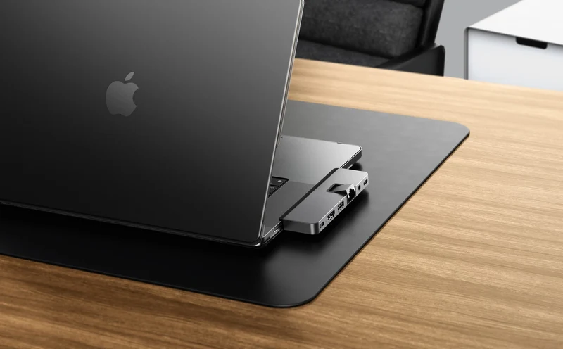 HyperDrive DUO PRO 7-in-2 USB-C Hub - Grey