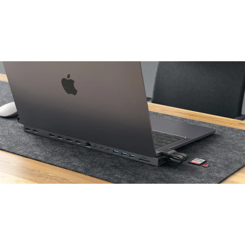 HyperDrive 4K Ｍulti-Display Docking Station for 13"-16" MacBooks