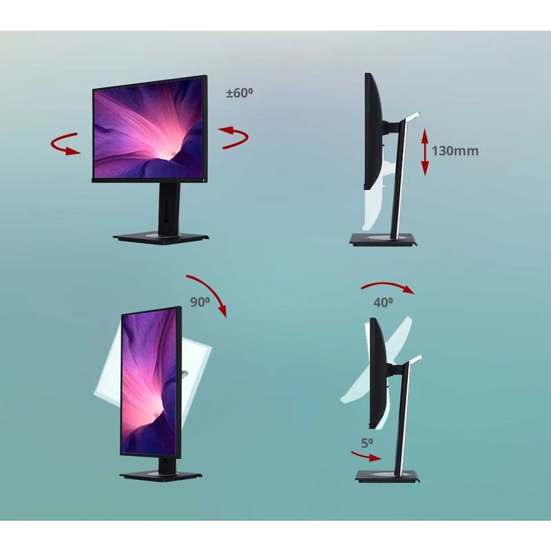 Moniteur LED Full HD 27 pouces ViewSonic Graphic VG2755 - Format 16:9 - Noir VG2755