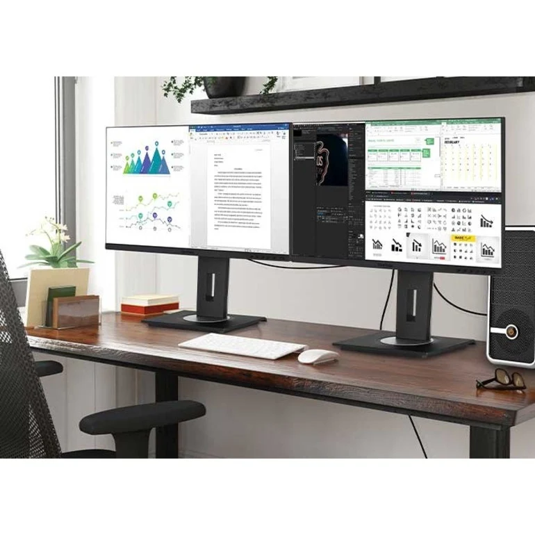 Moniteur LED Full HD 24 pouces ViewSonic Graphic VG2456 - Format 16:9 - Noir VG2456