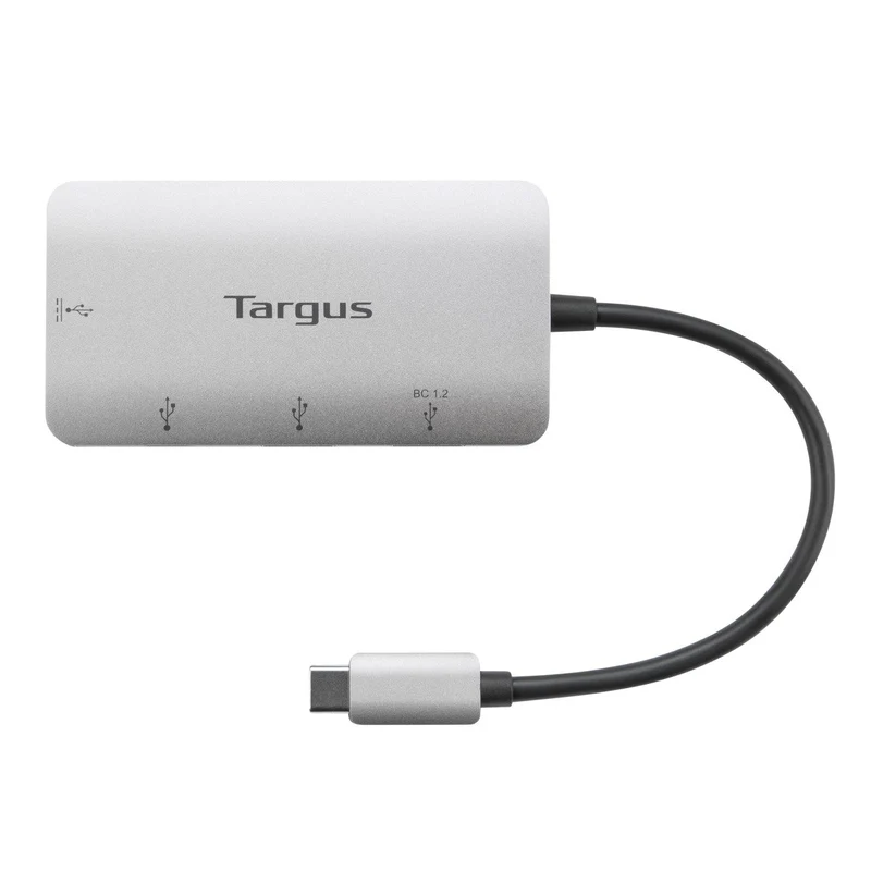 USB-C Multi-Port Hub with 2x USB-A and 2x USB-C Ports with 100W PD Pass-Thru
