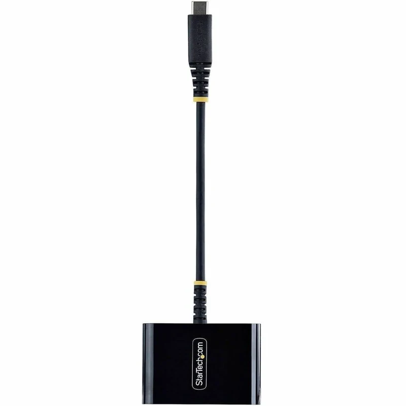 Adaptateur multiport StarTech USB-C vers HDMI avec charge rapide PD 140 W, HDMI 4K 60 Hz, hub USB 5 Gbit/s, mini-station d'accueil 168B-USBC-MULTIPORT