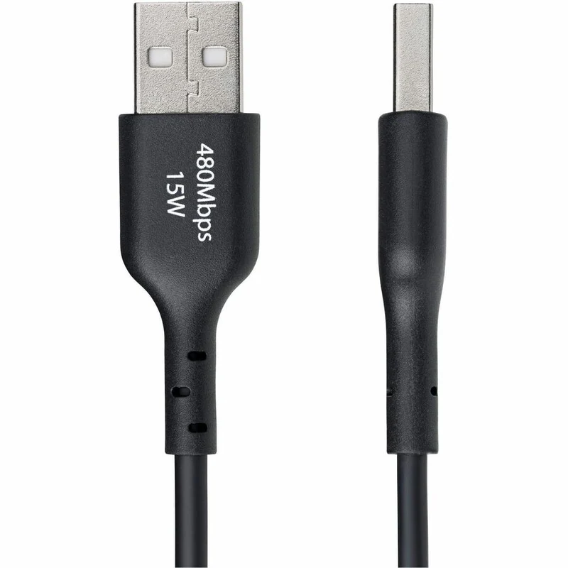 Câble de charge USB-A vers USB-C StarTech.com de 91 cm (3 pi), charge et synchronisation, 3 A, USB 2.0, gaine TPE - Noir - USB2AC3FBKE