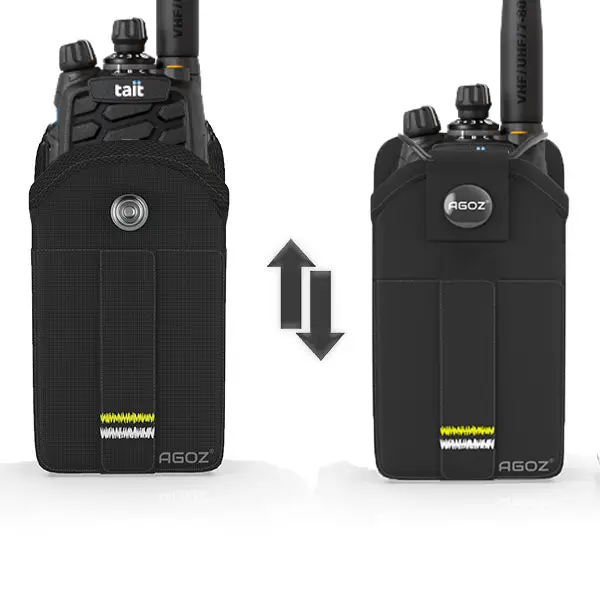 Rugged Radio Case with Belt Clip for Tait Multiband Portables