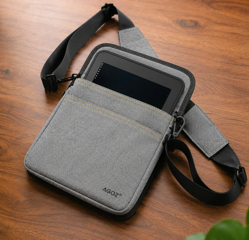 Durable Rhino Tablets Carrying Case with Sling