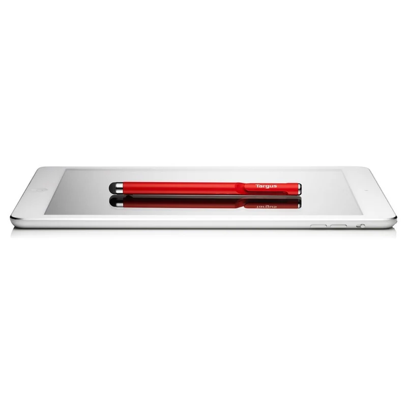 Antimicrobial Smooth Stylus Pen For Smartphones and Touchscreens - Red