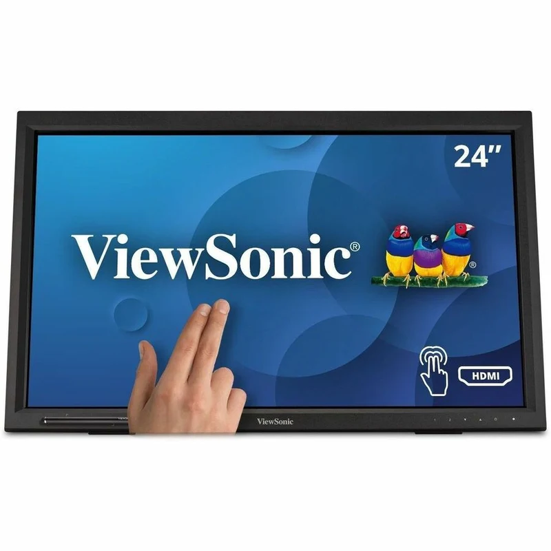 Moniteur tactile LCD ViewSonic TD2423d 24" (61 cm) - Format 16:9 - Temps de réponse : 7 ms TD2423D