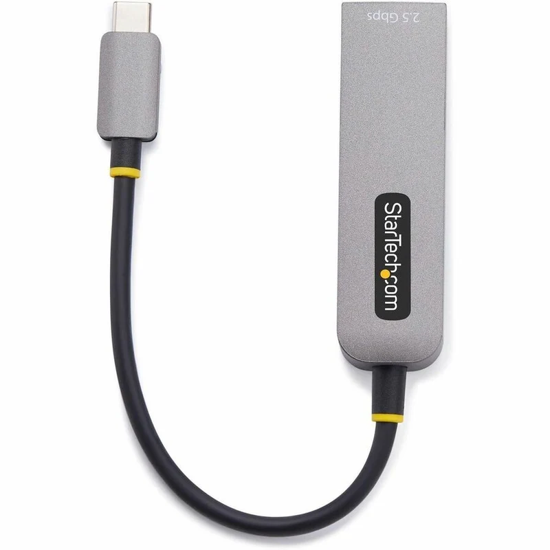 Adaptateur Ethernet USB-C 2.5 GbE StarTech.com, alimentation 100 W, carte réseau NBASE-T, réseau multi-vitesses USB 3.0 Type-C 2.5/1 Gb, port RJ45 2GPD3-USB-C-ETHERNET