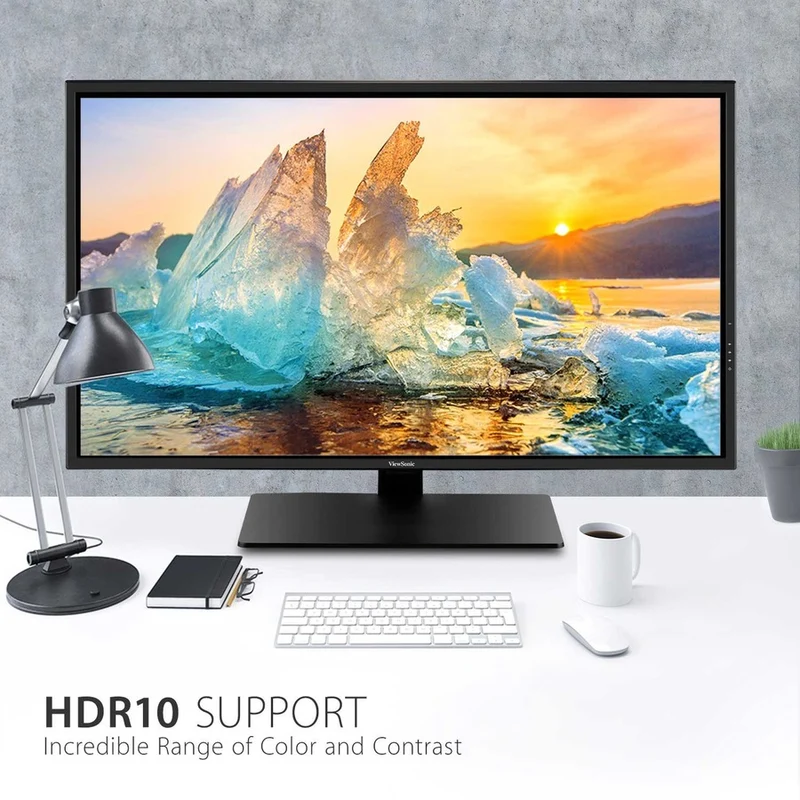 Moniteur LED 4K UHD ViewSonic Entertainment VX4381-4K de 43 pouces (109 cm) - Format 16:9 - Noir VX4381-4K