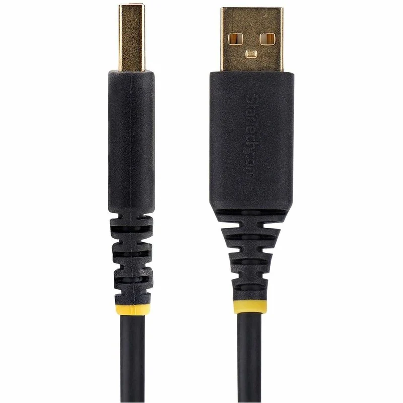 Câble adaptateur USB vers série StarTech.com de 30 cm (1 pi), avec maintien du port COM, FTDI, DB9 RS232, écrous/vis DB9 interchangeables, compatible Windows/macOS/Linux 1P1FFC-USB-SERIAL