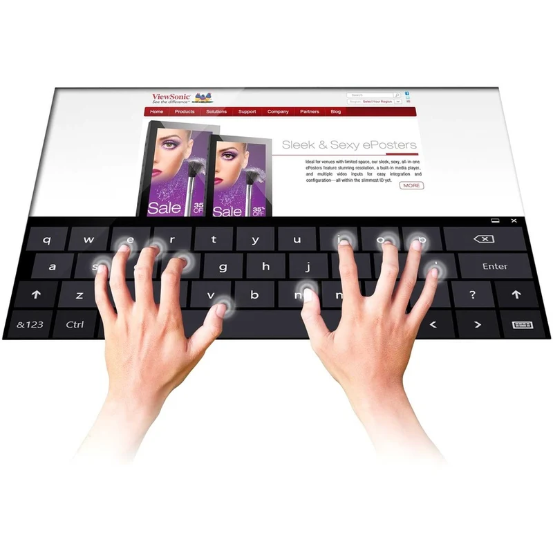 Moniteur tactile LCD ViewSonic TD2230 de 22 pouces (56 cm) - Format 16:9 TD2230