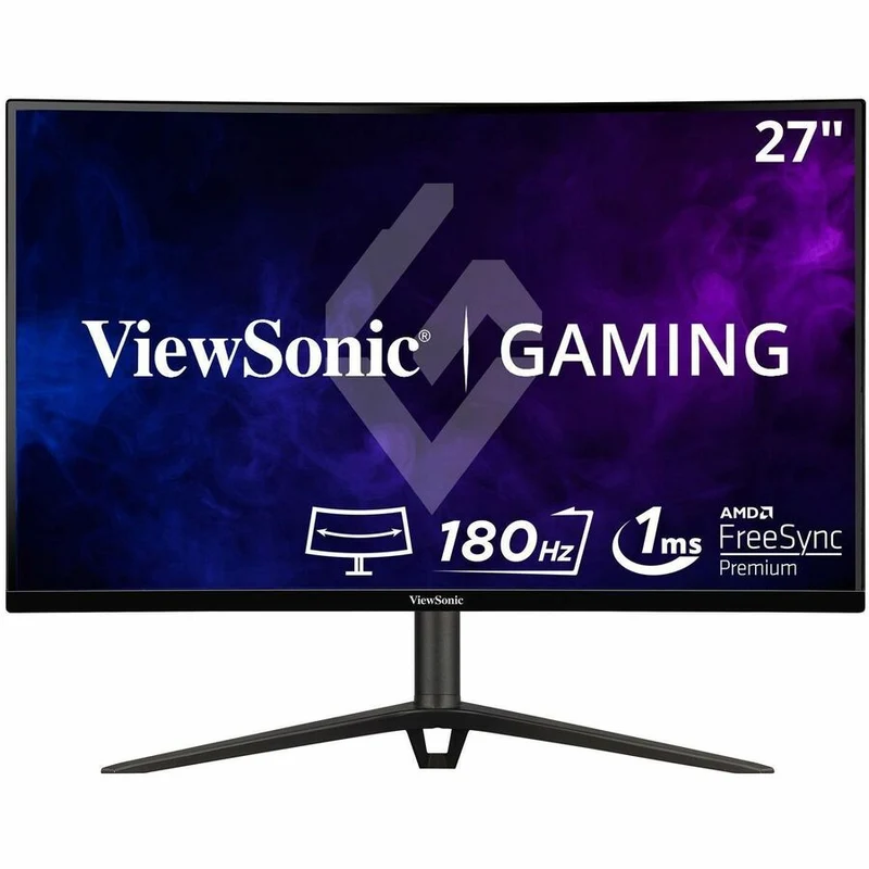 Moniteur LED incurvé ViewSonic OMNI VX2718-2KPC-MHD 27 pouces (68,6 cm) WQHD - Format 16:9 - Noir VX2718-2KPC-MHD