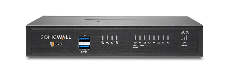 Appareil de sécurité réseau/pare-feu SonicWall TZ370 03-SSC-3004