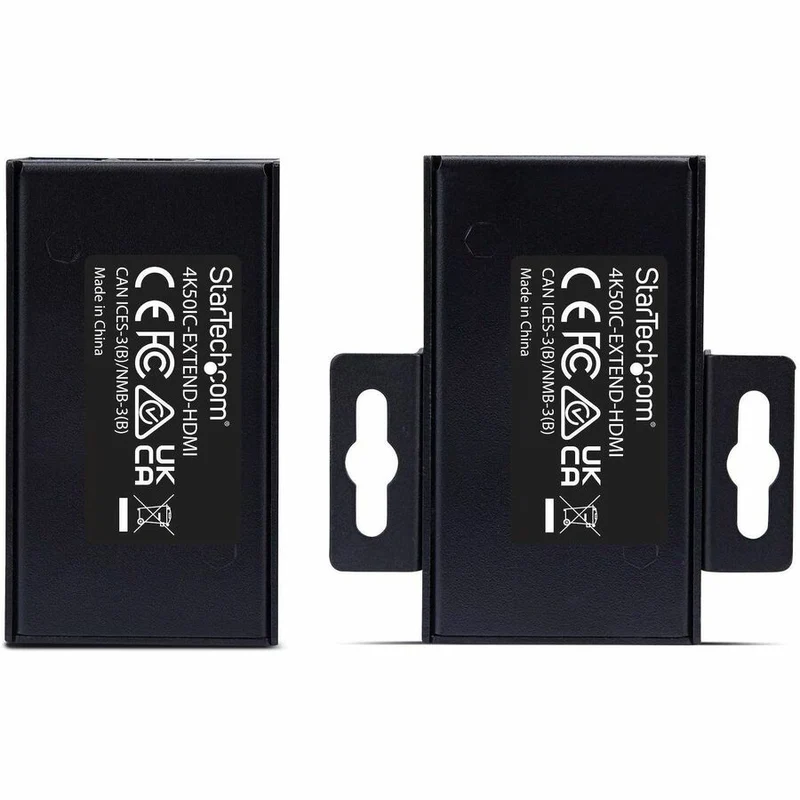 Prolongateur HDMI StarTech.com sur câble CAT5e/CAT6, 4K 60 Hz, portée jusqu'à 60 m (200 pi), kit émetteur-récepteur, alimentation par câble 4K50IC-EXTEND-HDMI