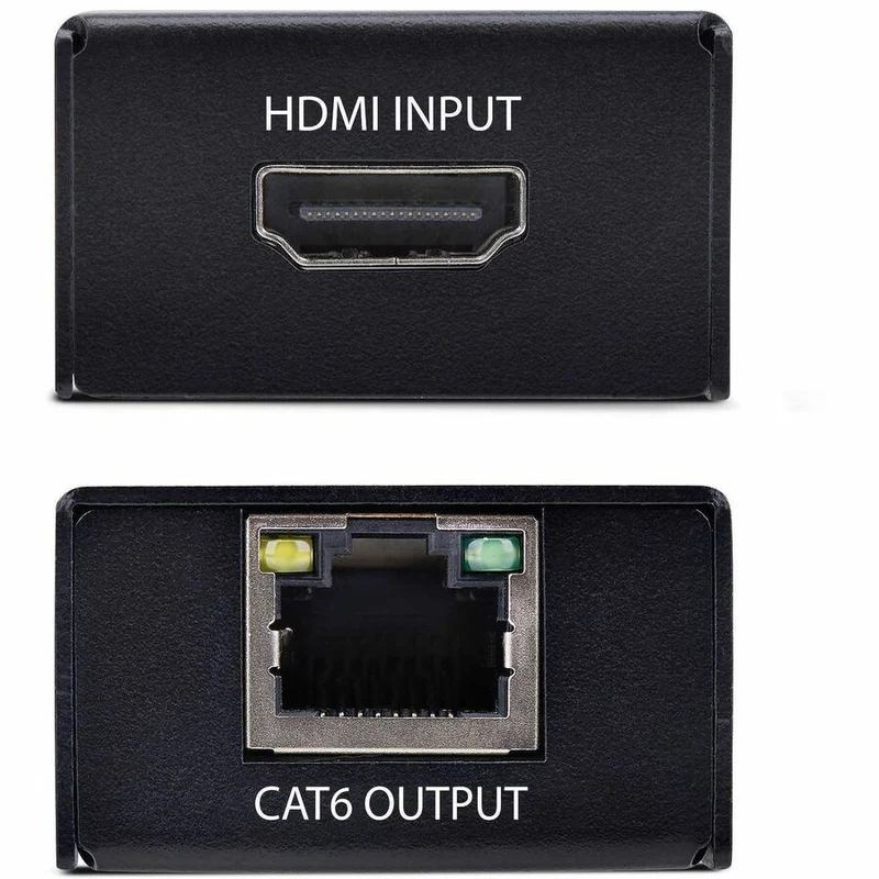 Prolongateur HDMI StarTech.com sur câble CAT5e/CAT6, 4K 60 Hz, portée jusqu'à 60 m (200 pi), kit émetteur-récepteur, alimentation par câble 4K50IC-EXTEND-HDMI