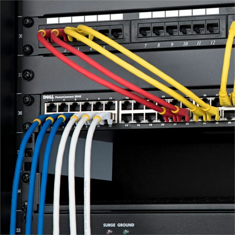 StarTech.com Câble Ethernet CAT1a de 6 m, bleu, faible fumée, sans halogène (LSZH) 10 GbE 100 W PoE S/FTP Cordon de brassage réseau RJ-45 sans accroc NLBL-1F-CAT6A-PATCH