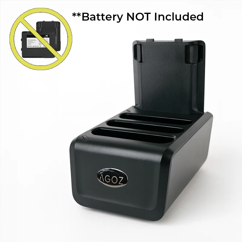 4-Slot Zebra TC7X Mobile Computer Battery Charger Cradle for Spare Batteries | Agoz