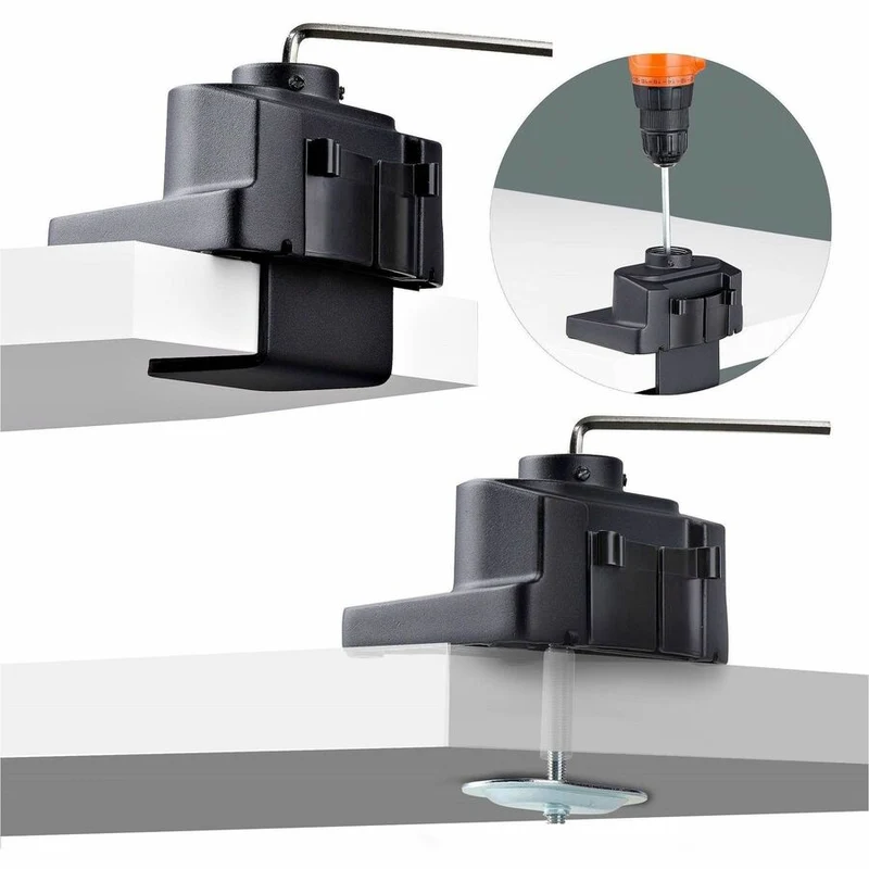 Bras de moniteur de bureau StarTech.com, compatible avec les écrans jusqu'à 40 pouces/8 kg, bras à ressort mécanique, fixation par pince en C/œillet, VESA 75x75/100x100 ARMPIVOT2