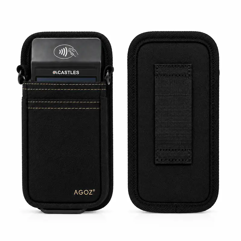 Castles Handheld POS Terminal Holster with Durable Waist Belt | Agoz