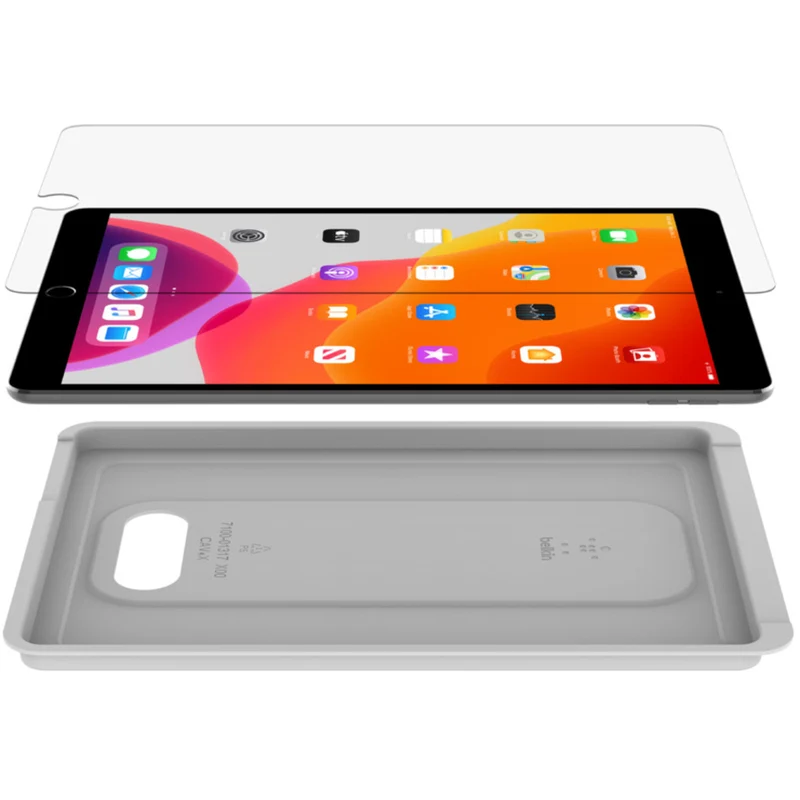 Protection d'écran en verre trempé Belkin Screen Force pour iPad, transparente OVI002ZZ