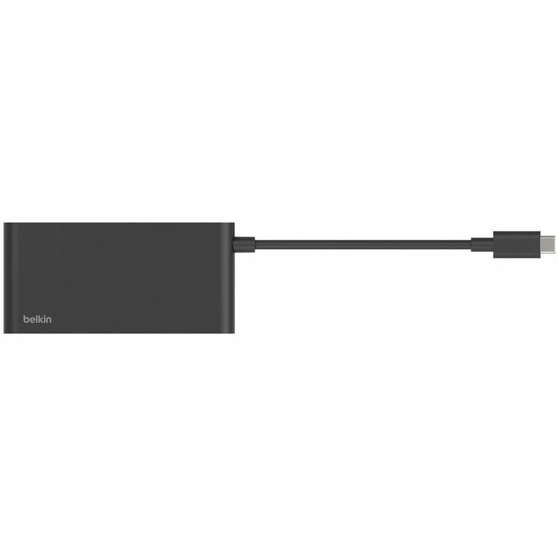 Hub USB-C Belkin 5 ports - 4 ports USB-C, 1 port HDMI 4K - 10 Gbit/s - 100 W - Station d'accueil - Noir AVC021FQBK