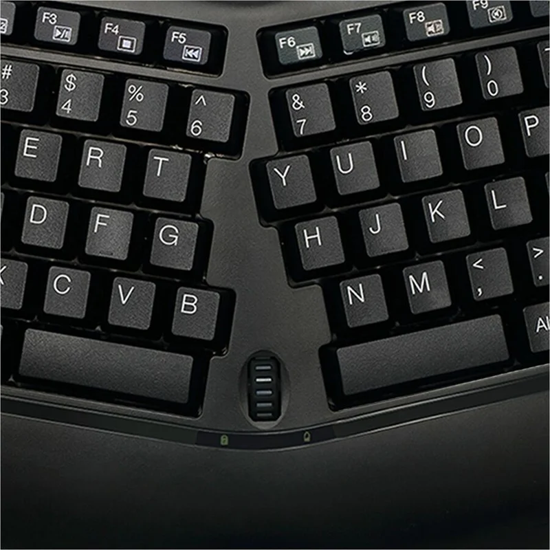 Clavier et souris mini ergonomiques sans fil Adesso Tru-Form WKB-1150CB
