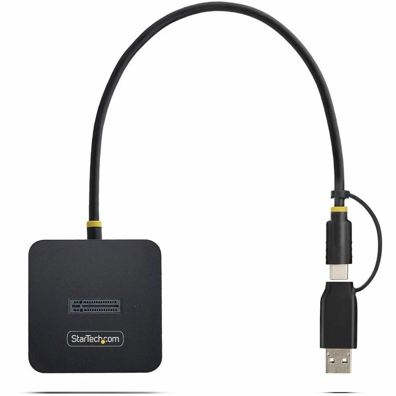Adaptateur StarTech USB-C/USB-A vers station d'accueil M.2 NVMe, 10 Gbit/s, lecteur SSD M.2 NVMe externe sans outil, connecteur B+M/M (1USB3-NVME-DOCK)