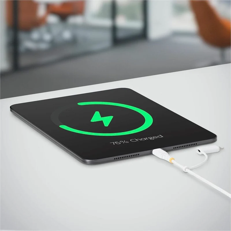 Câble de charge USB-C robuste StarTech 2-en-1 de 1 m (3.3 pi) avec adaptateur Lightning, 30 W/60 W, certifié Apple MFi, câble de charge USB-C tressé 1M-U2-LNTC-CABLE