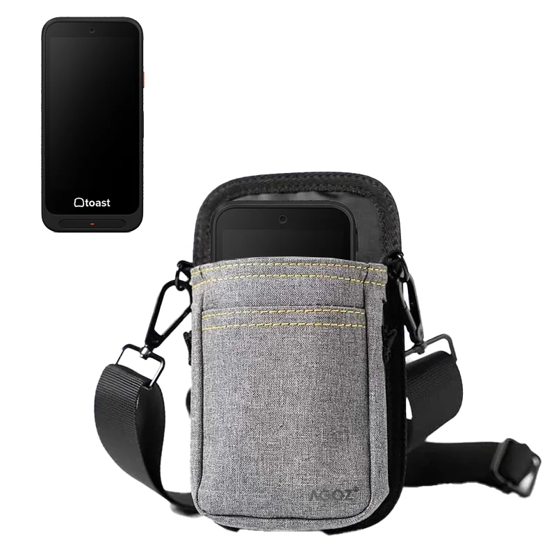 Toast Go 3 Handheld POS Holster with Sling / Waist Belt for Restaurant Servers