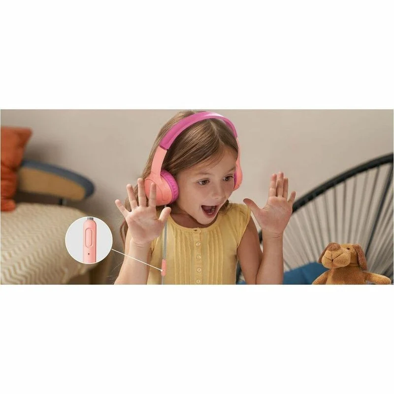 Casque audio filaire supra-auriculaire Belkin SoundForm Mini pour enfants AUD010FQPK