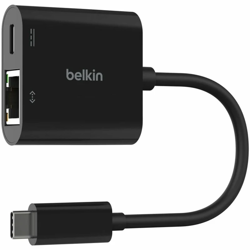 Adaptateur Belkin Connect USB-C vers Ethernet + Charge 100 W INC019btBK