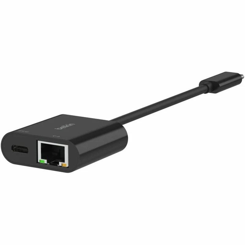 Adaptateur Belkin Connect USB-C vers Ethernet + Charge 100 W INC019btBK