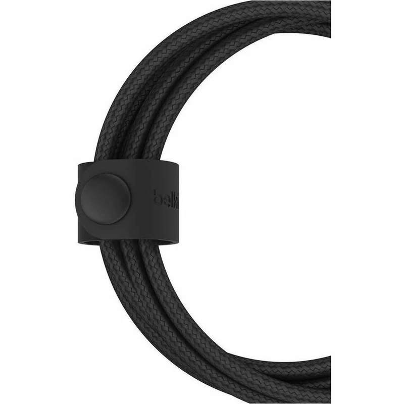Câble Belkin BoostCharge Pro 2-en-1 avec connecteurs USB-C et Lightning CAC003fq1.5MBK