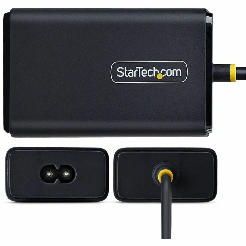 Chargeur pour ordinateur portable StarTech 65 W USB-C, câble USB-C intégré de 1.5 m (5 pi), adaptateur secteur pour Dell, XPS, HP ProBook, MacBook Pro 165LN-USB-C-CHARGER